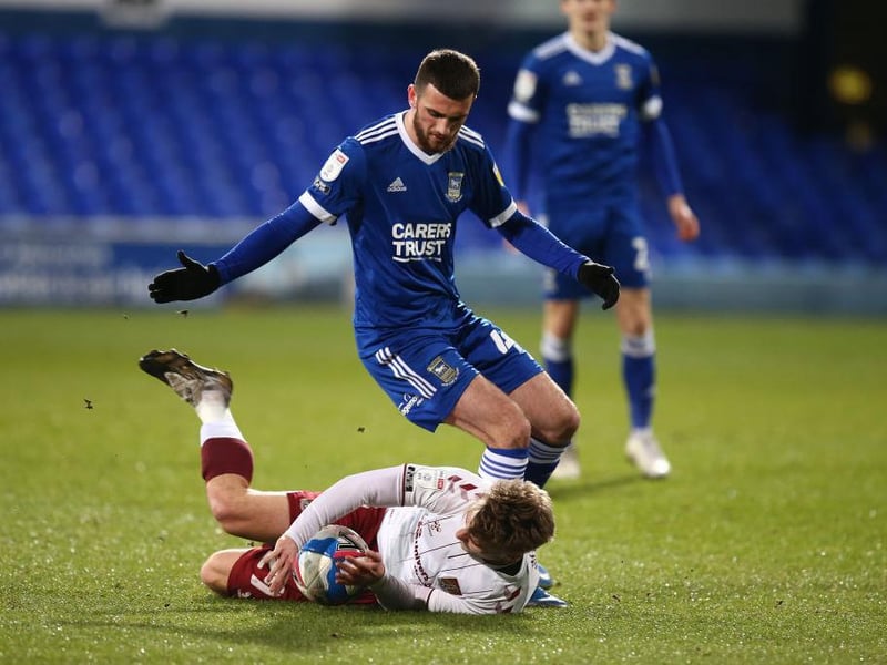 Involved in plenty of Town's good play in the opening 45 minutes, creating early opportunities for Hoskins and Sowerby. Ran himself into the ground before making way for Ashley-Seal... 7