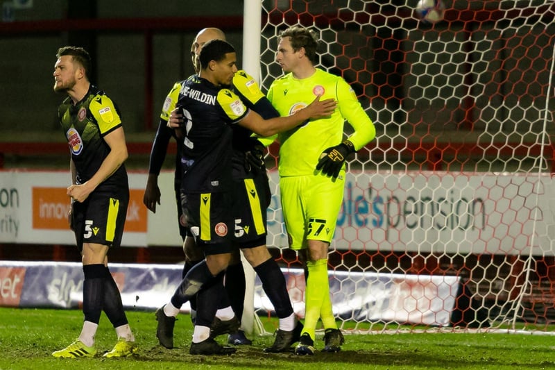 Action from Crawley Town v Stevenage in League Two ... Pictures: UK SPORTS IMAGES LTD/Jamie Evans