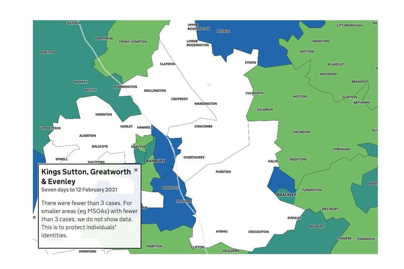 Kings Sutton, Greatworth and Evenley remains Covid free in the far south of the County