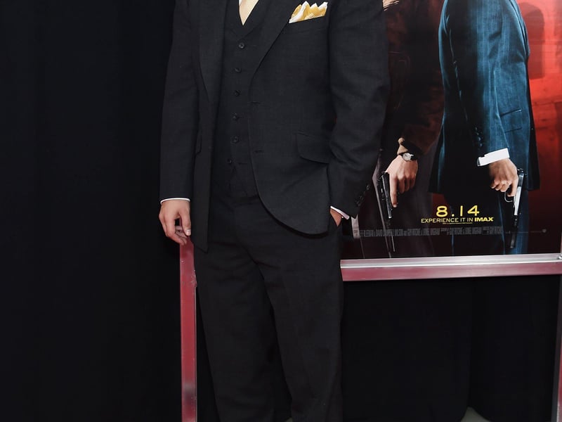 The Man from U.N.C.L.E. Henry Caville starred alongside Arnie Hammer in this 60s themed spy thriller, parts of which were filmed at glamourous Goodwood Photo by Jamie McCarthy/Getty Images.