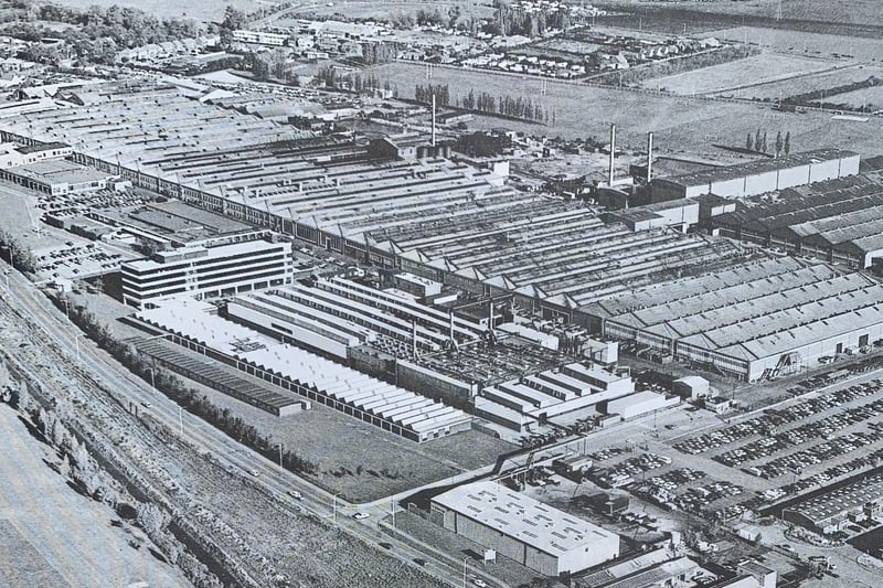 This  is an aerial shot of Perkins factory  in Eastfield as it looked in 1979. The firm - Peterborough’s most iconic – moved to the site after the Second World War.  There can barely be a family in Peterborough without  some connection to the famous engineering business.