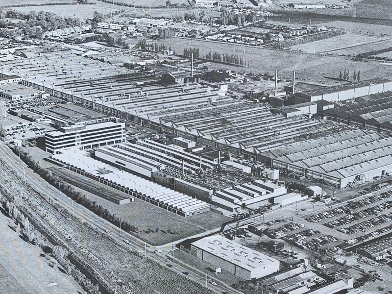 This is an aerial shot of Perkins factory in Eastfield as it looked in 1979. The firm - Peterborough’s most iconic – moved to the site after the Second World War. There can barely be a family in Peterborough without some connection to the famous engineering business.