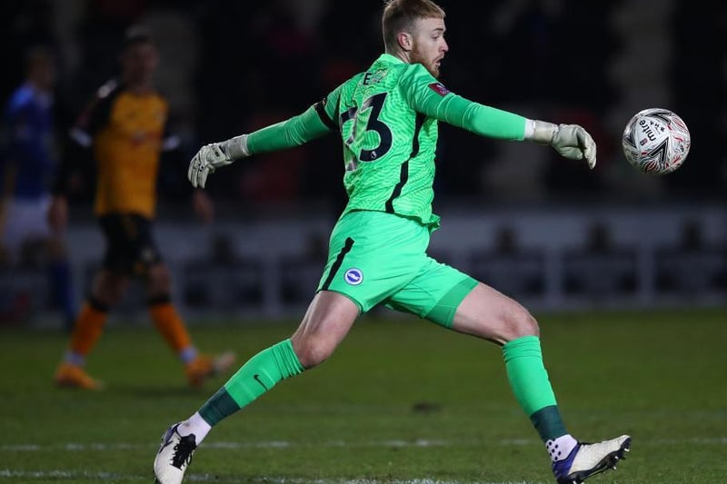 The Brighton stopper is back in full training after recovering from illness. Robert Sanchez will take the gloves for Palace and Steele will battle with Christian Walton to be the back-up on matchday.