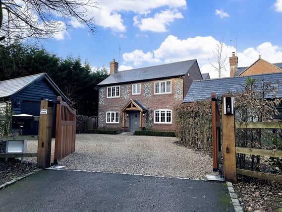 This five bedroom detached house in Tring is on the market right now. Photos: Zoopla and Brown & Merry - Tring