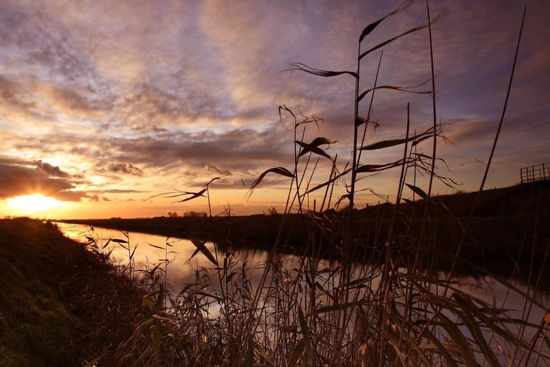 Sunset on the River Nene: Contributed picture