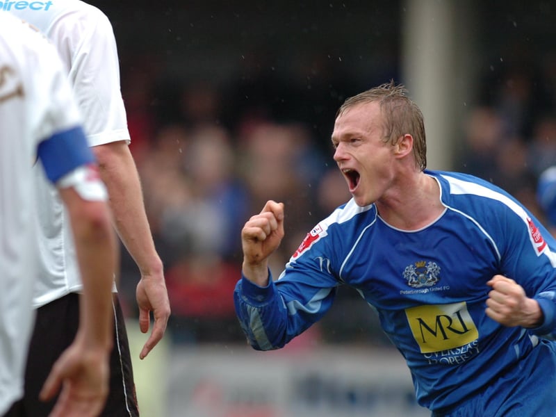 CENTRAL MIDFIELD: Dean Keates (pictured) v Reece Brown. DEAN was a combative little midfielder who popped up with important goals, scoring five in this promotion season. His experience and knowhow were invaluable. REECE has not been at his neat-passing best this season, but he complements Jack Taylor well and he claimed his first Posh goal at Cobblers. VERDICT: A draw 7-7.