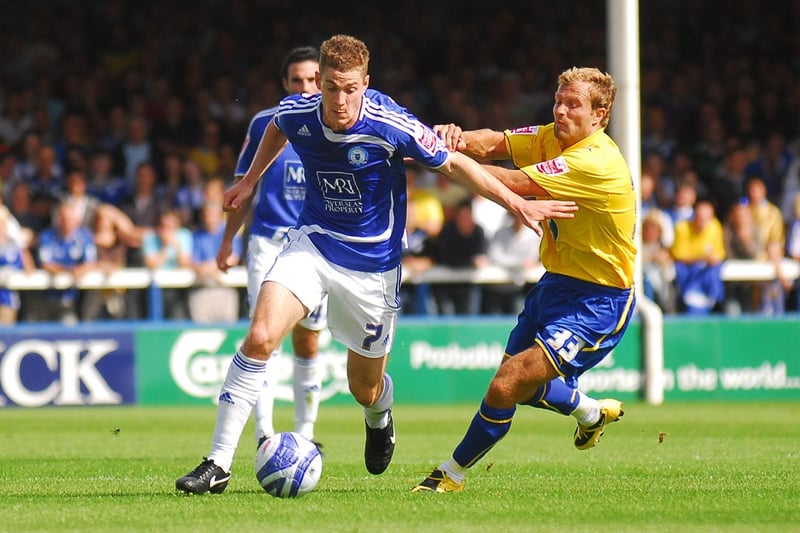 CENTRAL MIDFIELD: Paul Coutts (pictured) v Jack Taylor. PAUL was a stylish and smooth runner with the ball. He was an eye-catching performer with one major flaw - he never scored a goal for Posh. JACK is as good an all-round midfielder seen at London Road for many years. He can tackle, pass, win aerial duels and he scores goals. He will even get better. VERDICT: A win for Jack 9-8.