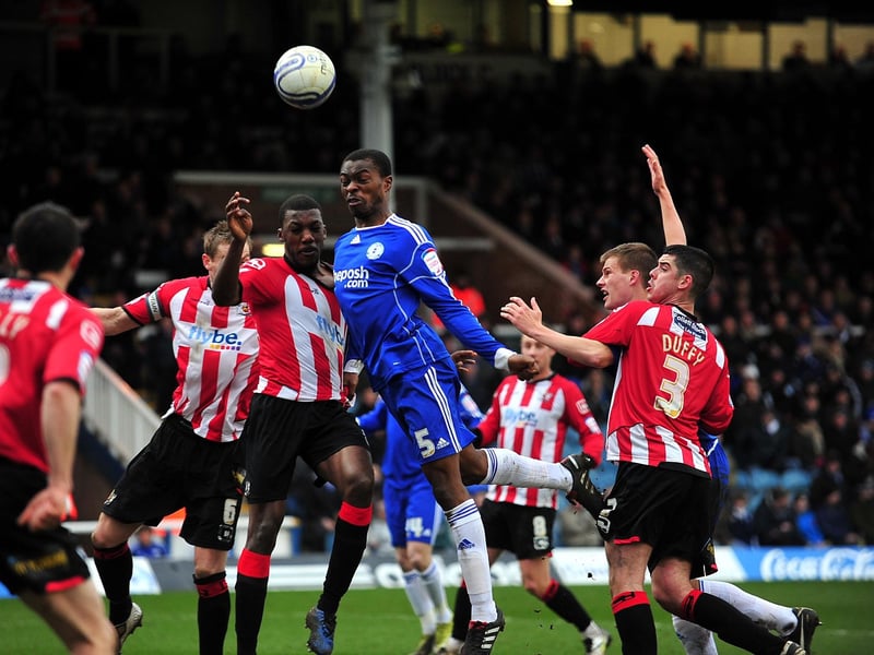 CENTRE-BACK: Gaby Zakuani (pictured) v Mark Beevers. GABY is one of the greatest Posh warriors. Brave, fearless and always committed. Not the prettiest in possession, but a defensive rock at the back. MARK has been a very consistent centre-back this term, one who defends his penalty area impressively. Could be more of a threat when attacking set-pieces, but a fine defender. VERDICT: Gaby takes it 9-8.