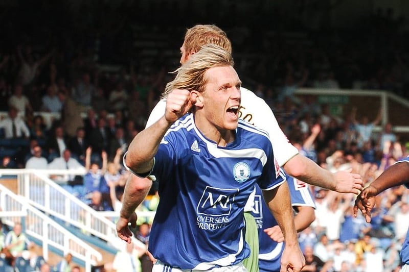 STRIKER: Craig Mackail-Smith (pictured) v Sammie Szmodics. CRAIG was another star man unafraid to work hard and he became the top scorer from a brilliant front three. Relentless running and high quality finishing for 23 goals earns him top marks. SAMMIE's start to the season goals-wise and impact-wise was slow, but he always ran aggressively and he’s been getting the rewards in recent weeks. VERDICT: Craig wins 10-8.