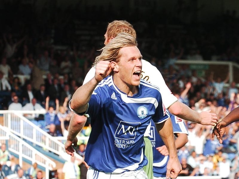 STRIKER: Craig Mackail-Smith (pictured) v Sammie Szmodics. CRAIG was another star man unafraid to work hard and he became the top scorer from a brilliant front three. Relentless running and high quality finishing for 23 goals earns him top marks. SAMMIE's start to the season goals-wise and impact-wise was slow, but he always ran aggressively and he’s been getting the rewards in recent weeks. VERDICT: Craig wins 10-8.