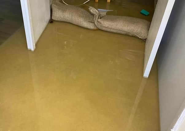 Flooding at The Fane Clinic, Paston.