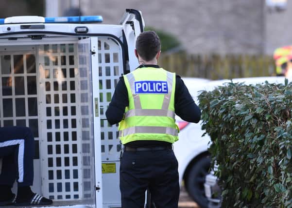 Police made four arrests after raiding a property in Ellindon, Bretton.