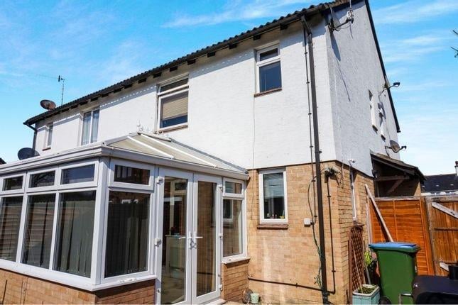 Semi-detached house, lounge, kitchen, conservatory, two bedrooms, one bathroom, paved rear garden, non allocated parking, double glazing throughout. Price: £199,000.