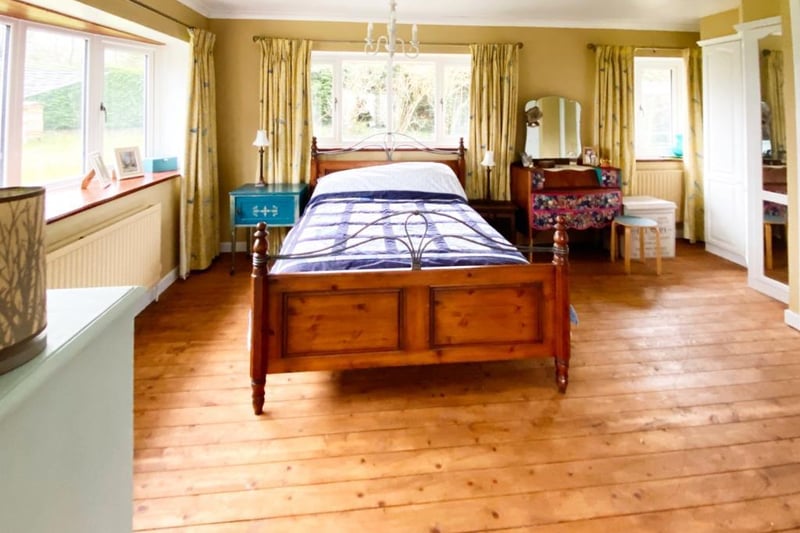 A bedroom at The Gables home near Warmington