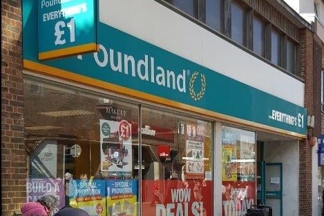 Poundland in Horsham is looking for a store supervisor to join its team. Picture: Google