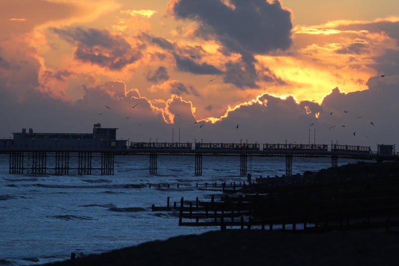 A spot on Worthing seafront has been named among the 25 best places in the world to watch the sun set