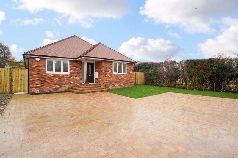 A brand new three bedroom detached bungalow
