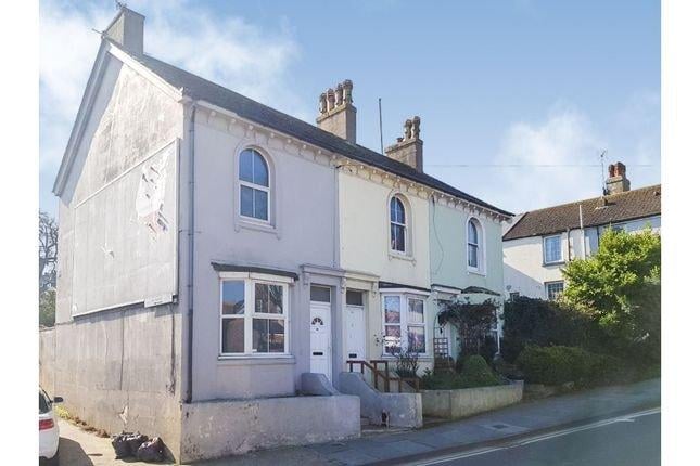 End terrace house, two reception rooms, modern fitted kitchen, two bedrooms, one family bathroom, double glazing throughout, rear garden. Price: £225,000.