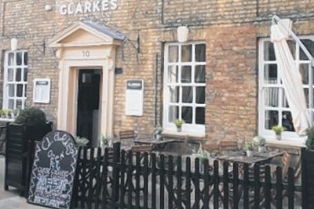 Clarkes - a popular fine dining restaurant in Queen Street.