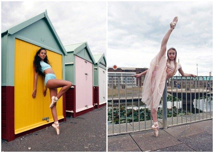 Matilda Paul, left, and Heidi Ogden will compete with their lyrical duet. Pictures: Lucy Brooks