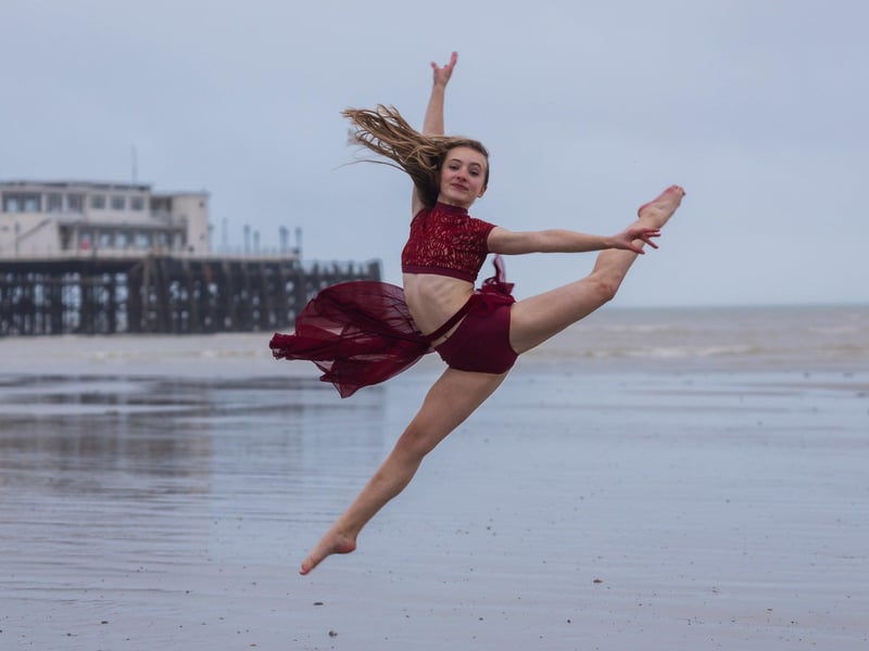 Junior dancer Evie. Picture: Holly Francesca