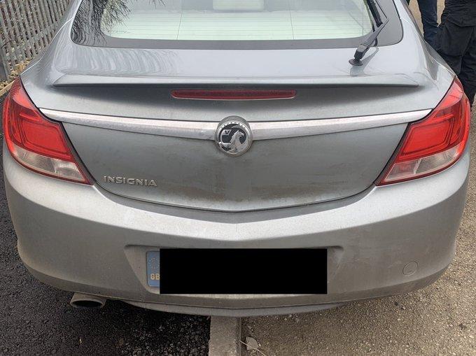 Vehicle stopped in the city centre. The driver was disqualified and had no insurance