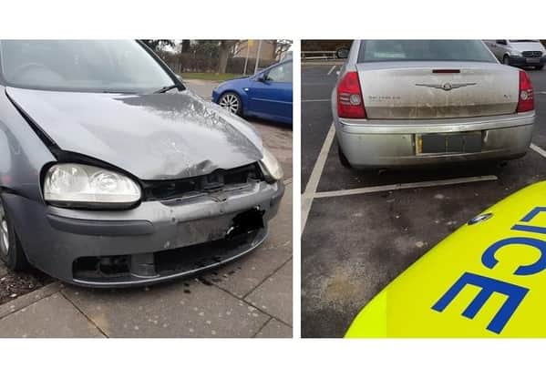 Vehicles seized in the Peterborough area. All photos from the BCH Road Policing Unit