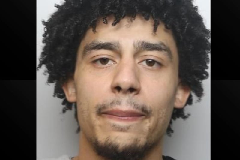 Machi O'Brien is wanted in connection with domestic abuse offences. The 26-year-old's last known address was in Wellingborough but he also frequents Kettering. Incident No: 20000514183.