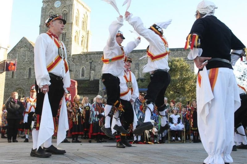 Whether it is Morris dancing (pictured here is Sompting Morris), line dancing, jive.....many of our readers have said they are desperate to get back on the dance floor.