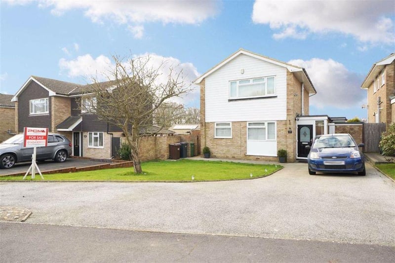 A modern, extended, three/four bedroomed detached house. Price: £375,000.