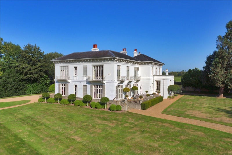An elegant and graceful Grade II listed period mansion. Price: £4,500,000.