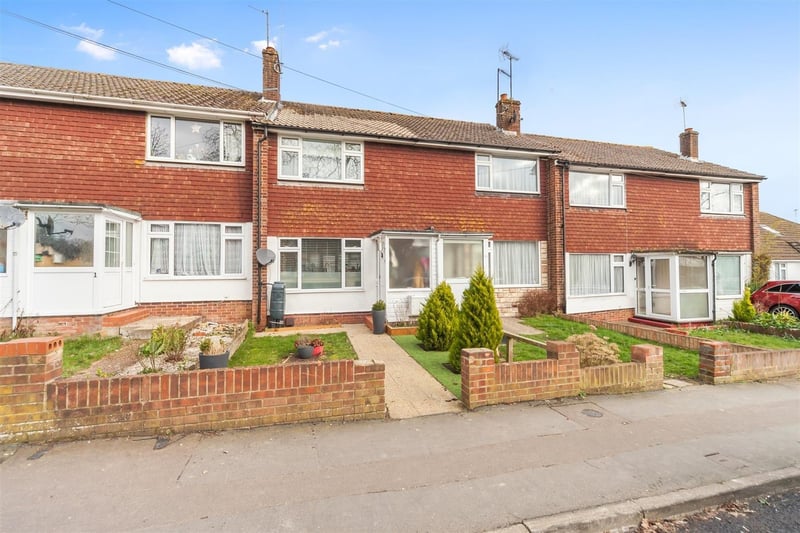 A spacious, renovated two bedroom terraced house. Price: £300,000.