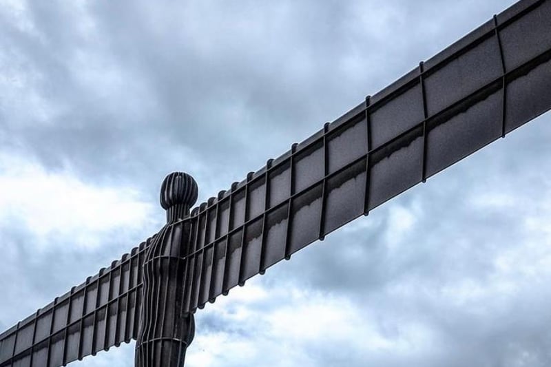 This iconic statue in Gateshead came in at number 26