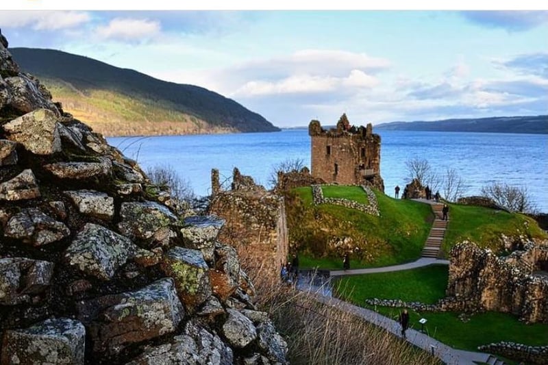 Loch Ness was voted as the best view in the UK