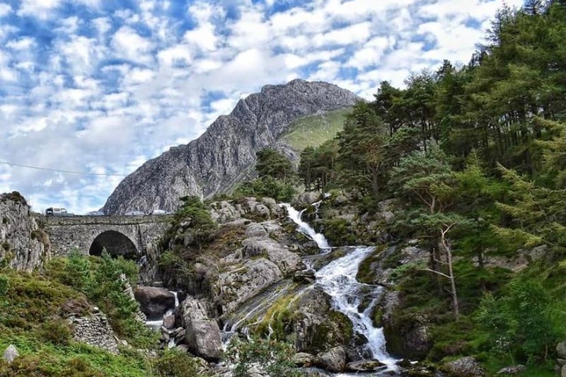 Pictured here is the Ogwen Valley in Snowdonia. This area of Wales came in at number 7.