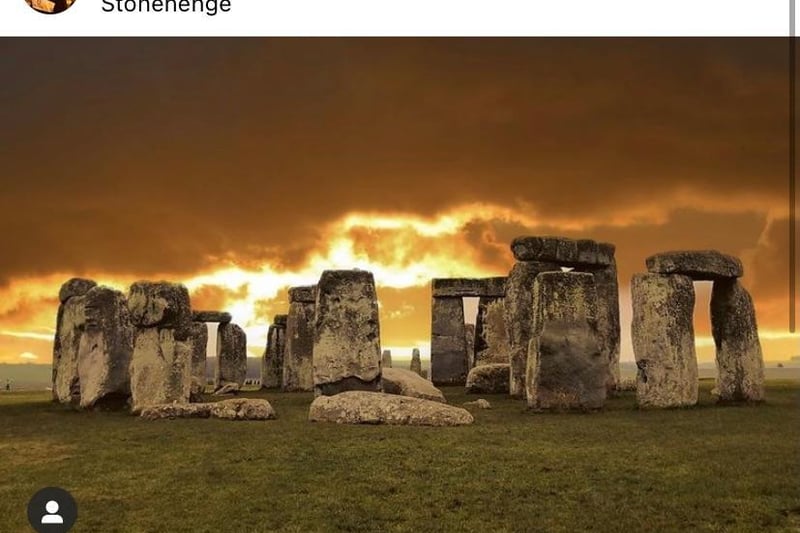 It is no surprise that Stonehenge in Salisbury made the list - taking the tenth spot