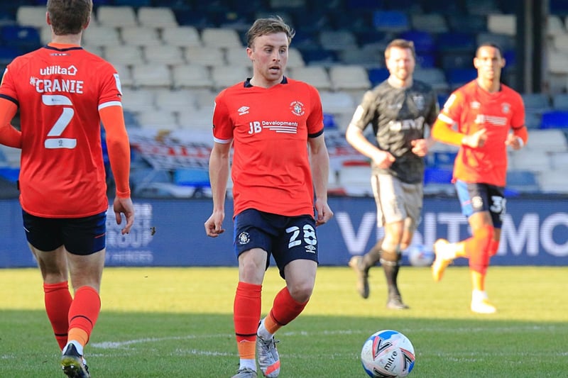 Town’s midfield was just completely overrun in the first half as Wednesday dominated from the off. No surprise really that he was one of the changes at the break as Luton tried to add a bit more bite in the centre of the pitch.
