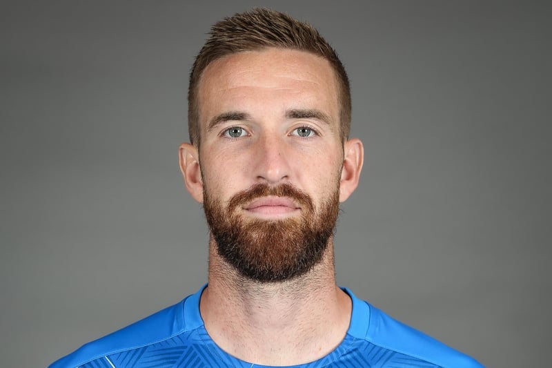 MARK BEEVERS: A tough battle against Kyle Vassell, but the Posh skipper just about came out on top. His cool head will be crucial in the final eight games 7