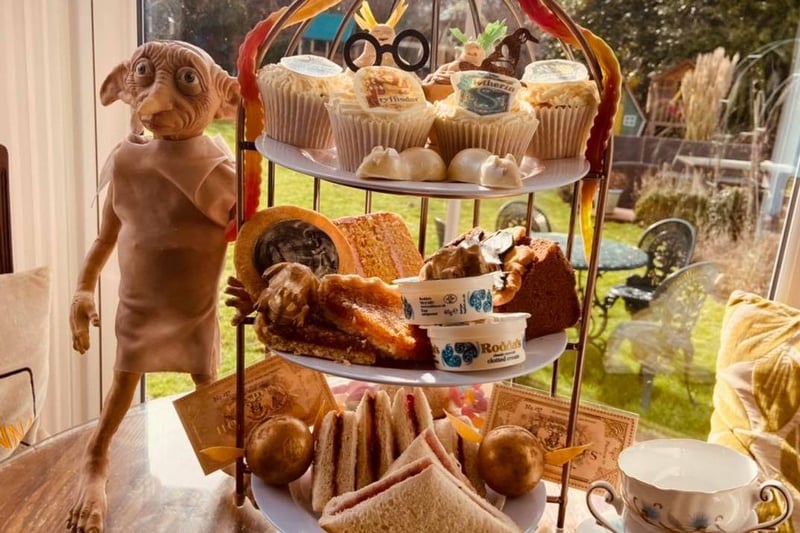 'Yer a wizard, mummy!' Mill House Tea Rooms, in Wootton, are offering this glorious takeaway Harry Potter themed afternoon tea - perfect for magical mums across the county!