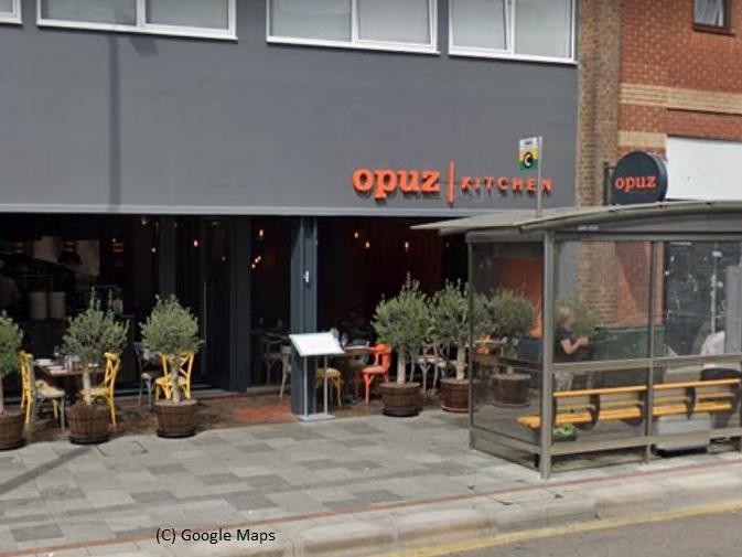 This restaurant in the town centre, which serves Turkish food with a modern twist, received several nominations (C) Google Maps