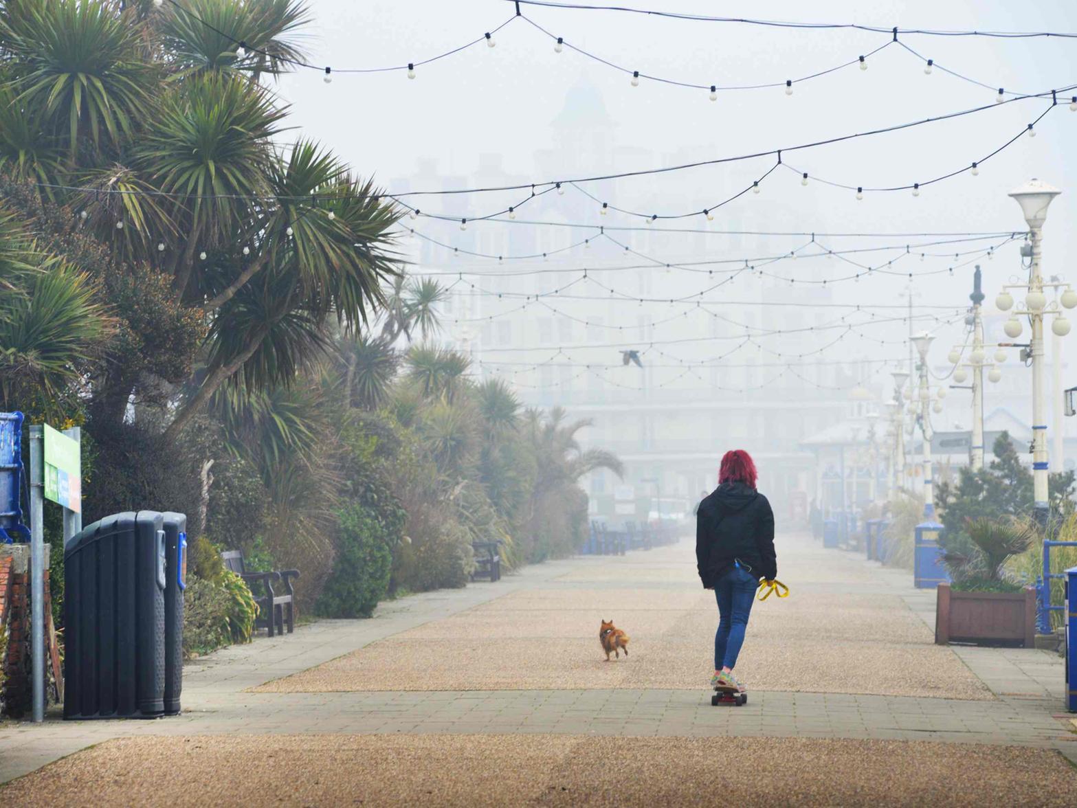 Eastbourne seafront March 3