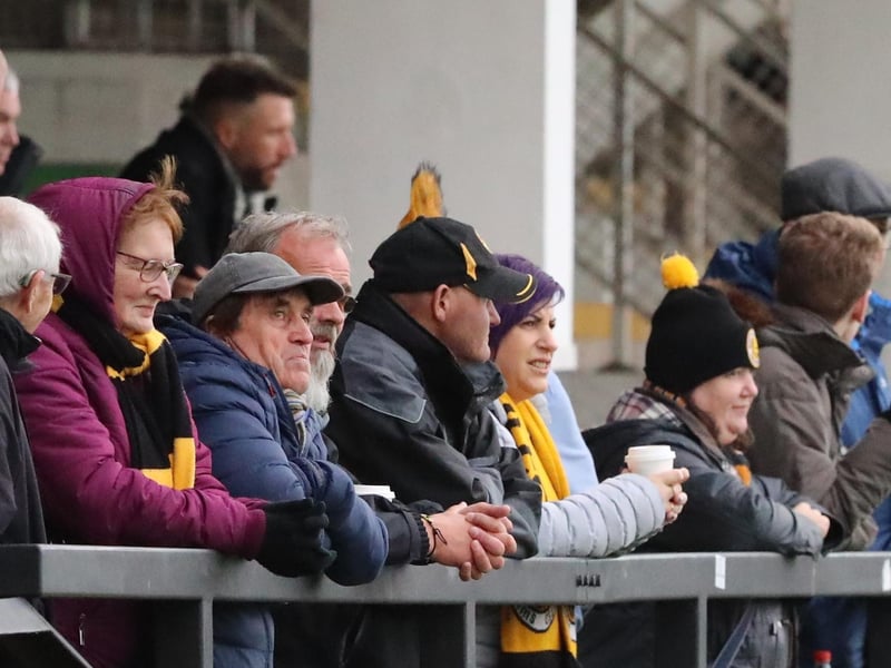 Fans at Hereford. Photo: Eric Brown