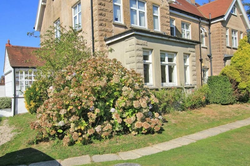 An attractive property within easy reach of the High Street is this attractive ground floor one bedroom conversion flat that offers generous accommodation. A small area of garden that includes a seating area next to the porch and an established flowerbed and there is a communal garden that wraps around to a hedge enclosed private patio. Price: £185,000.