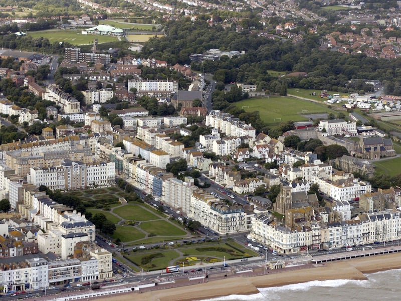 Aerial photos 2005: St Leonards, Warrior Square SUS-210403-160740001
