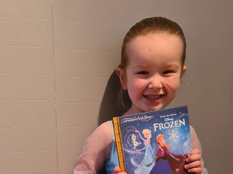 Eva Cooksey, aged 4, from Bexhill SUS-210503-093422001