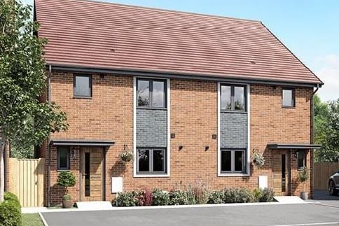 The Evesham is a three-bedroom home which includes a versatile open-plan kitchen-dining, master bedroom benefits from an en suite bathroom. The house is on the market with Crest Nicholson.