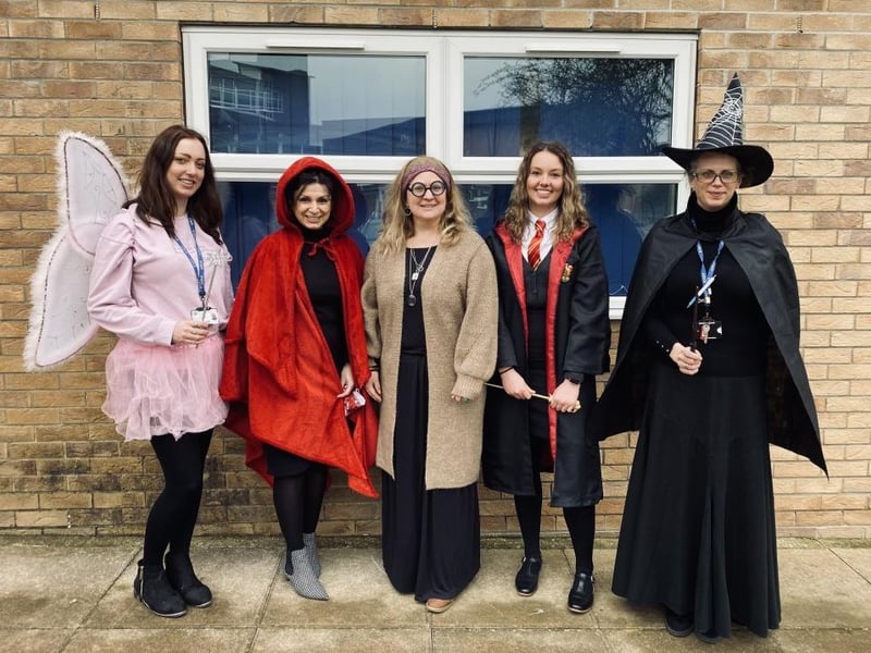 The Year 7 key worker bubble staff at Sir William Robertson Academy. EMN-210603-172036001