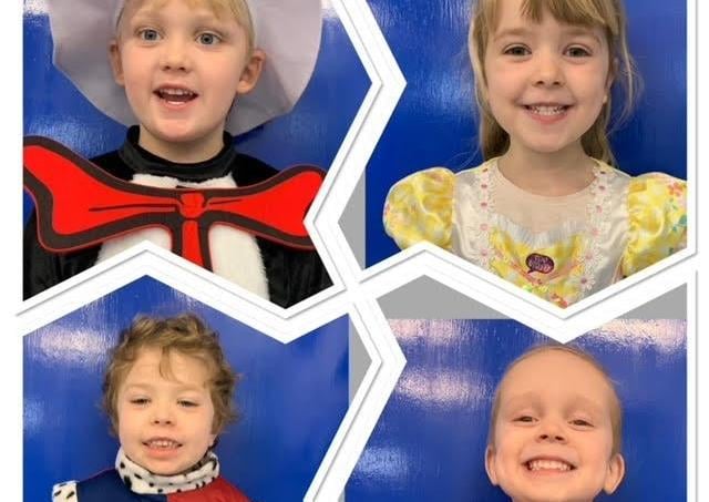Nursery and reception children at Winchelsea School, Ruskington. EMN-210603-170221001