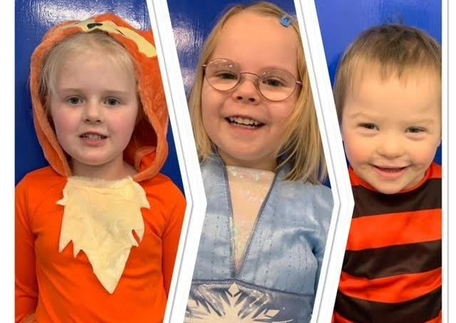 Nursery and reception children at Winchelsea School, Ruskington. EMN-210603-170231001