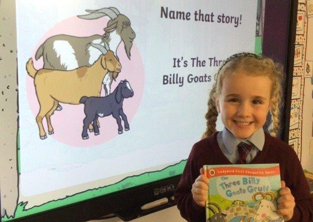 In Year 1 at William Alvey School  they had to guess the fairy tale from the clues (Emily). EMN-210603-170312001